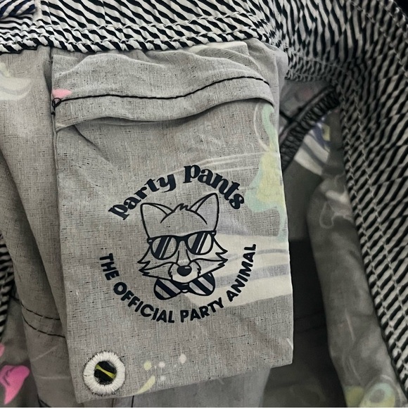 Party Pants Intergalactic Classic Swim Trunks L - Picture 3 of 5